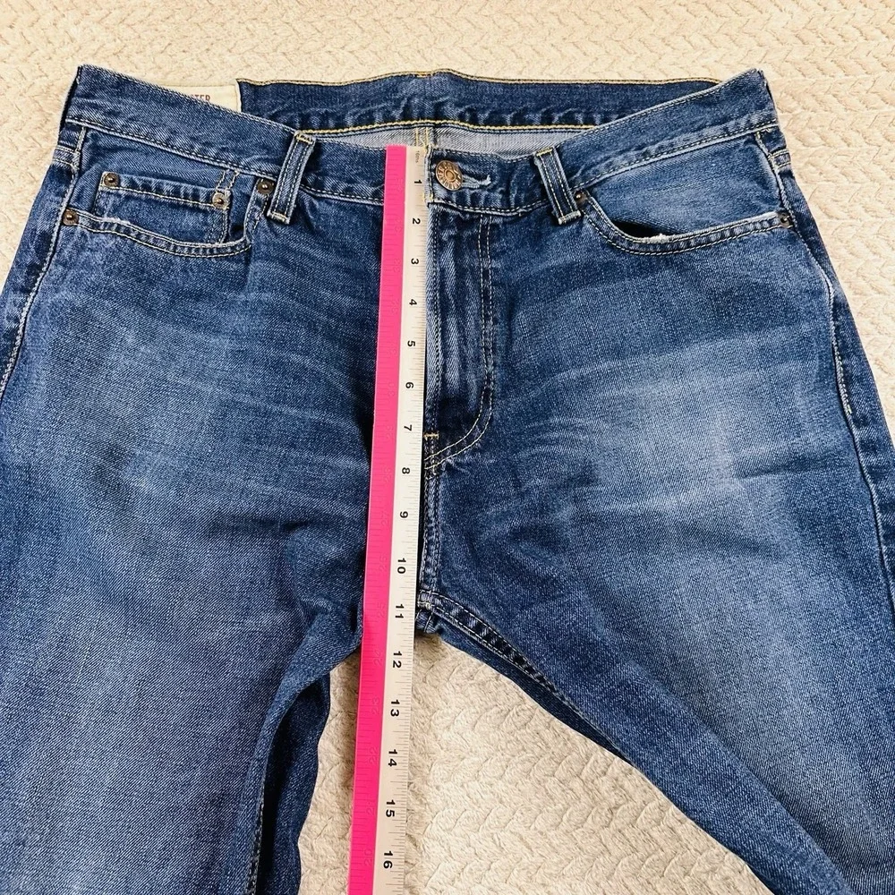 Hollister Jeans THE BOOT Men's 34 X 32 (35x32 Actual) Bootcut Western Preppy Y2K